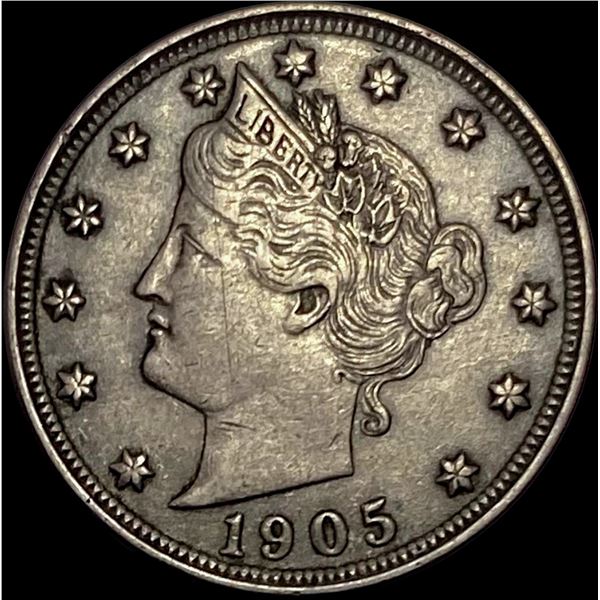 1905 Liberty Head Nickel CLOSELY UNCIRCULATED