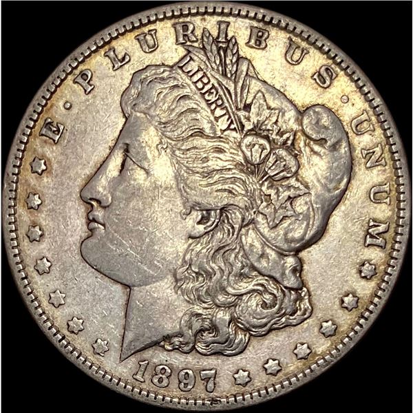 1897-O Silver Morgan Dollar NEARLY UNCIRCULATED