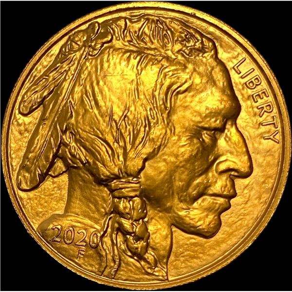 2020 $50 1oz Gold American Buffalo SUPERB GEM BU
