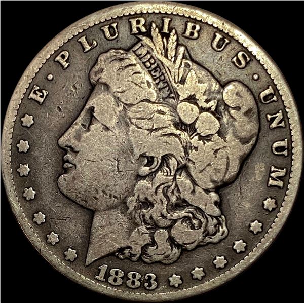 1883-CC Silver Morgan Dollar LIGHTLY CIRCULATED