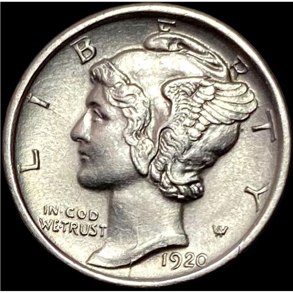 1920-D Mercury Dime UNCIRCULATED