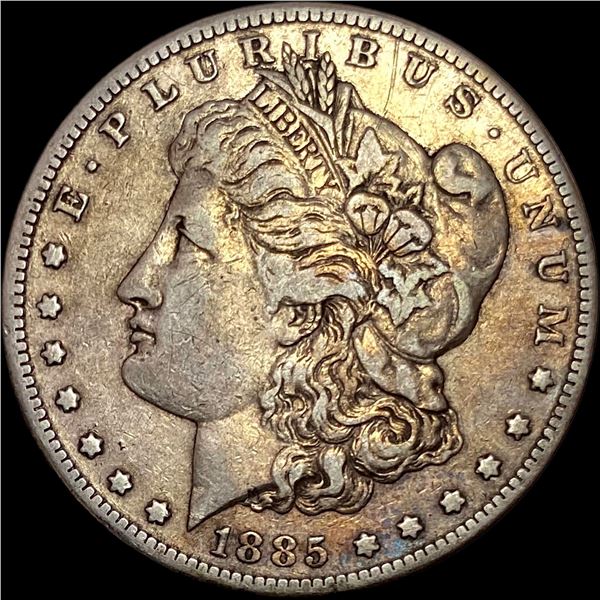1885-S Silver Morgan Dollar NEARLY UNCIRCULATED