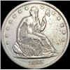 Image 1 : 1865-S Silver Seated Liberty Half Dollar CLOSELY UNCIRCULATED