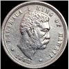 Image 1 : 1883 Hawaii Silver Dime CLOSELY UNCIRCULATED