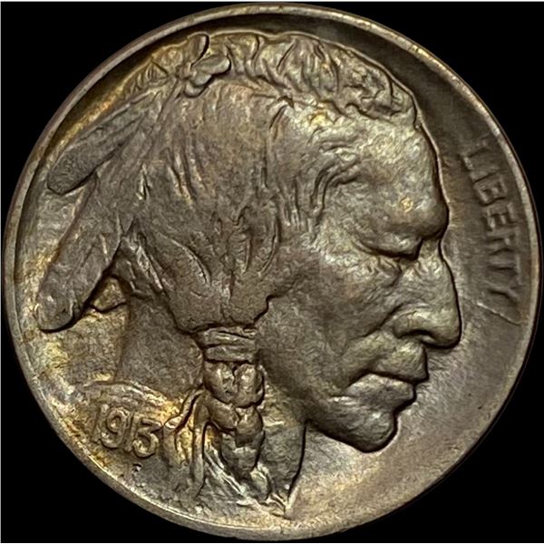 1913-D Type 1 Buffalo Nickel CHOICE BU