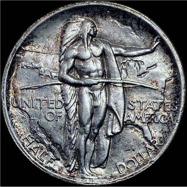 1926-S Silver Oregon Trail Half Dollar GEM BU