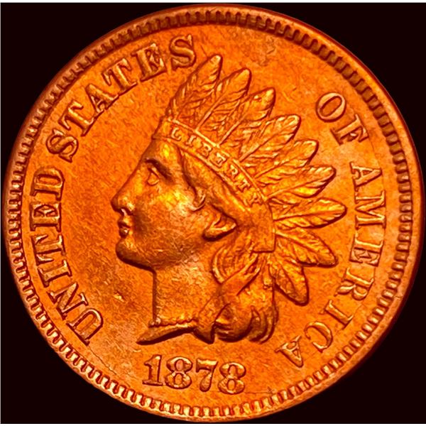 1878 Red Indian Head Cent UNCIRCULATED