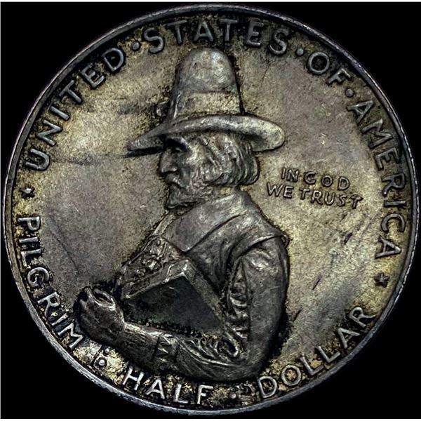 1920 Silver Pilgrim Half Dollar SUPERB GEM BU
