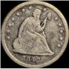Image 1 : 1842 Seated Liberty Quarter Dollar NICELY CIRCULATED