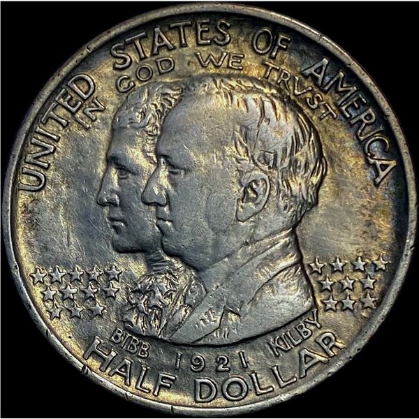 1921 Silver Alabama Half Dollar GEM BU
