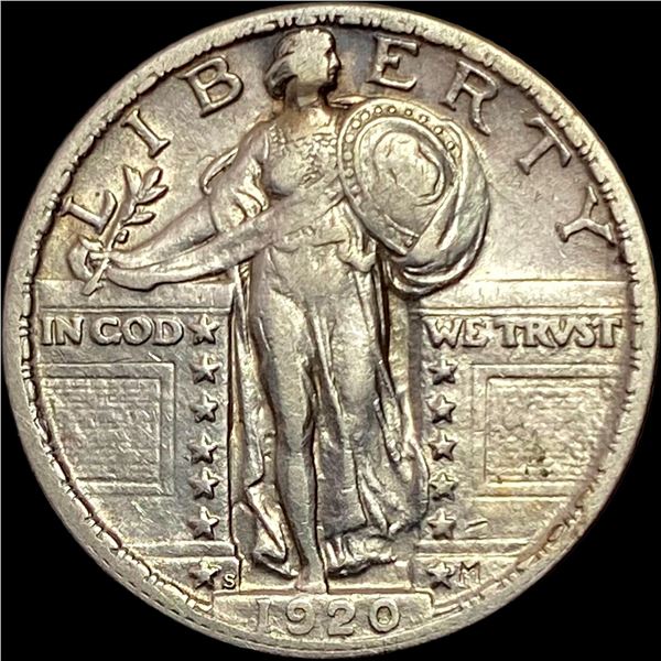 1920-S Standing Liberty Quarter CLOSELY UNCIRCULATED