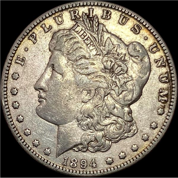 1894-O Silver Morgan Dollar NEARLY UNCIRCULATED