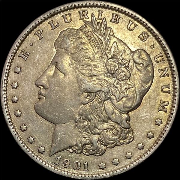 1901 Silver Morgan Dollar CLOSELY UNCIRCULATED