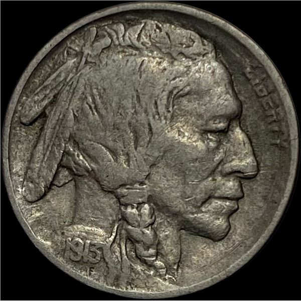 1913-D Type 2 Buffalo Nickel NEARLY UNCIRCULATED
