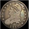 Image 1 : 1810 Capped Bust Half Dollar NICELY CIRCULATED