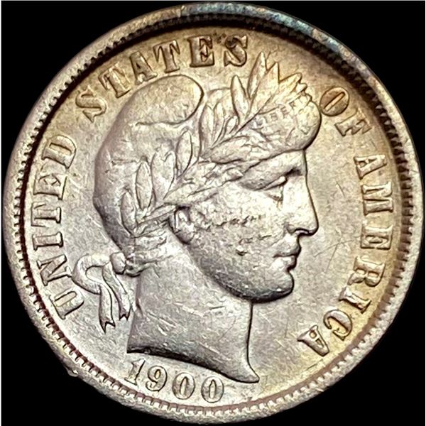 1900-O Silver Barber Dime CLOSELY UNCIRCULATED