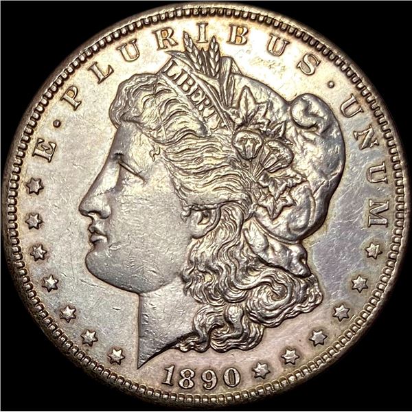 1890-CC Silver Morgan Dollar CLOSELY UNCIRCULATED