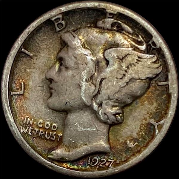 1927-D Silver Mercury Dime NICELY CIRCULATED