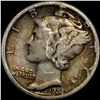 Image 1 : 1927-D Silver Mercury Dime NICELY CIRCULATED