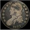 Image 1 : 1823 Ugly 3 Capped Bust Half Dollar NICELY CIRCULATED