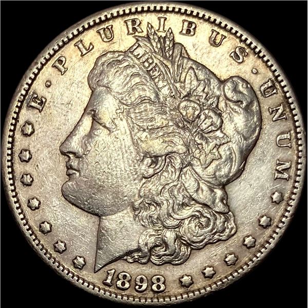 1898-S Silver Morgan Dollar CLOSELY UNCIRCULATED