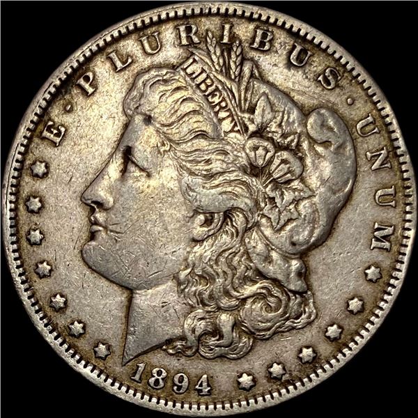 1894-O Silver Morgan Dollar NEARLY UNCIRCULATED