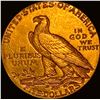 Image 2 : 1911 Indian Head Half Eagle $5 Gold CLOSELY UNCIRCULATED