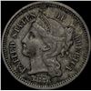 Image 1 : 1876 Nickel Three-Cent Piece LIGHTLY CIRCULATED