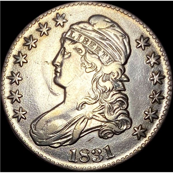 1831 Capped Bust Half Dollar CLOSELY UNCIRCULATED
