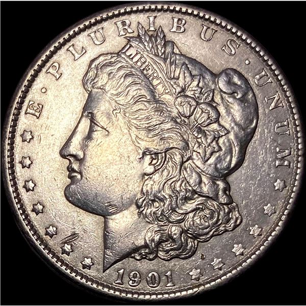 1901 Morgan Silver Dollar CLOSELY UNCIRCULATED