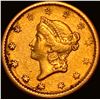 Image 1 : 1851 Gold $1 Type 1 Liberty Head NEARLY UNCIRCULATED