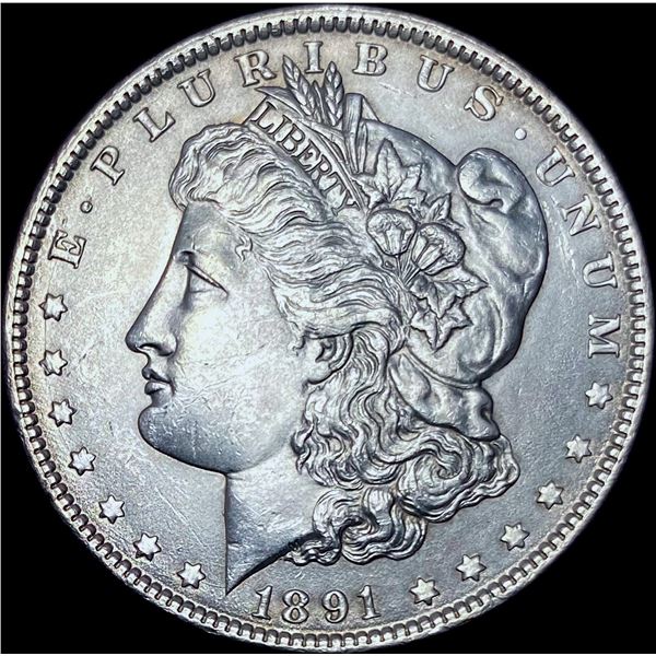 1891 Silver Morgan Dollar CHOICE BU