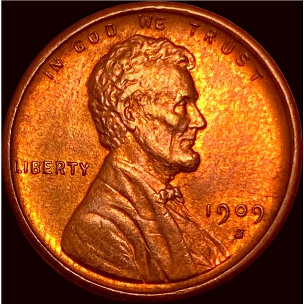 1909-S Red Lincoln Wheat Cent UNCIRCULATED
