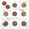 Image 2 : [10 Coins] 1917 High Grade Canada Large Cent