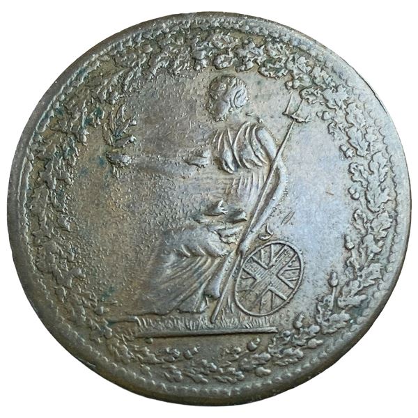1814 Lower Canada 1/2 Penny Token XF