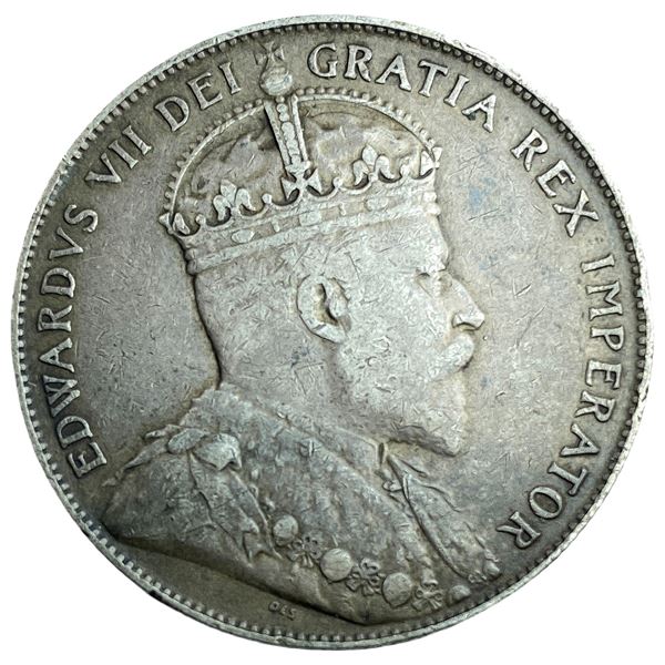 1906 Canada Half Dollar VF