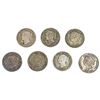 Image 1 : 1880-H Better Date Canada 5 Cent Silver  [7 Coins]