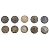 Image 1 : 1903 Better Date Canada 5 Cent Silver  [10 Coins]