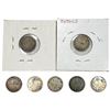 Image 2 : 1870 Better Date Canada 5 Cent Silver  [7 Coins]