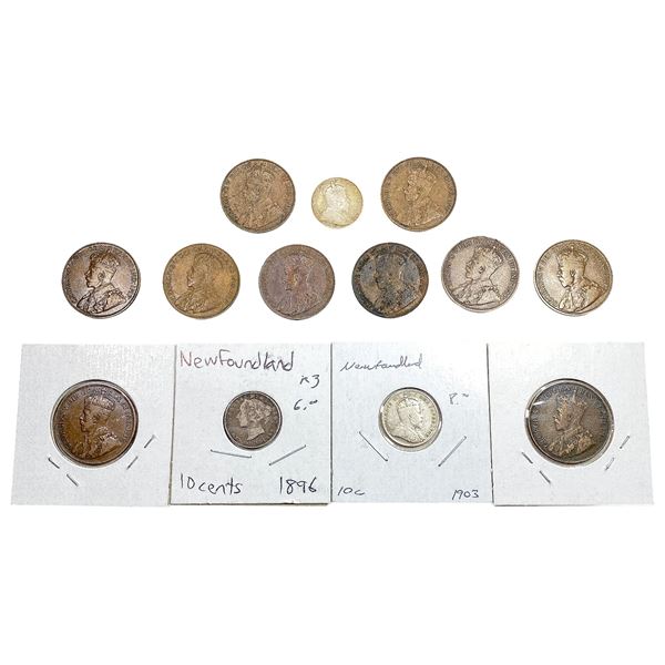 1896-1915 High Grade Canada Varied Coins [10 Coins]