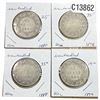 Image 1 : 1876-1894 Better Date Newfoundland Half Dollar[4 Coins]