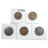 Image 2 : 1815-1871 HIGH GRADE Canadian Provencial Tokens[5 Coins]