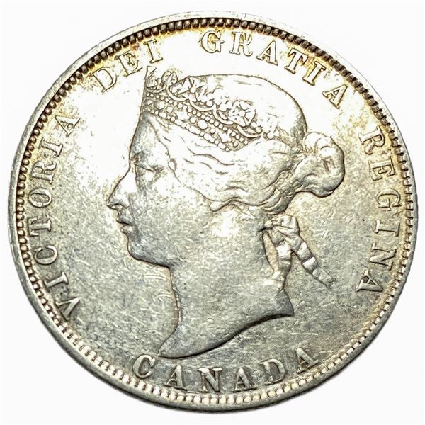 1871 Canada Quarter VF