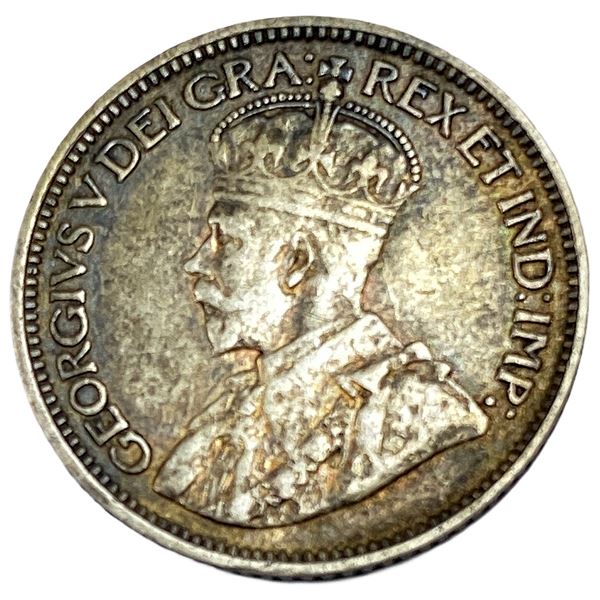 1914 Canada Dime VF