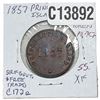 Image 1 : 1857 PEI 1/2 Penny Token AU