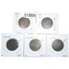 Image 1 : 1876-1882 High Grade Canada Large Cent  [5 Coins]