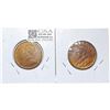 Image 2 : [2] 1914 Canada Large Cents  [2 Coins] MS