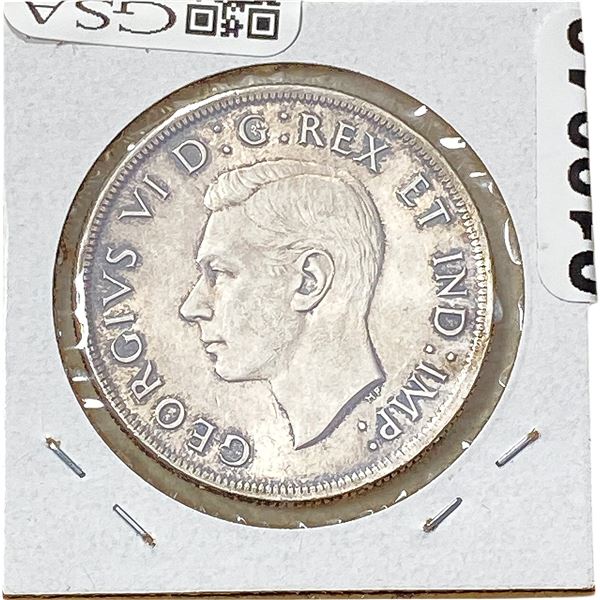 1937 Canada Silver Dollar Ch BU