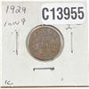 Image 1 : 1929 Canada Small Cent AU