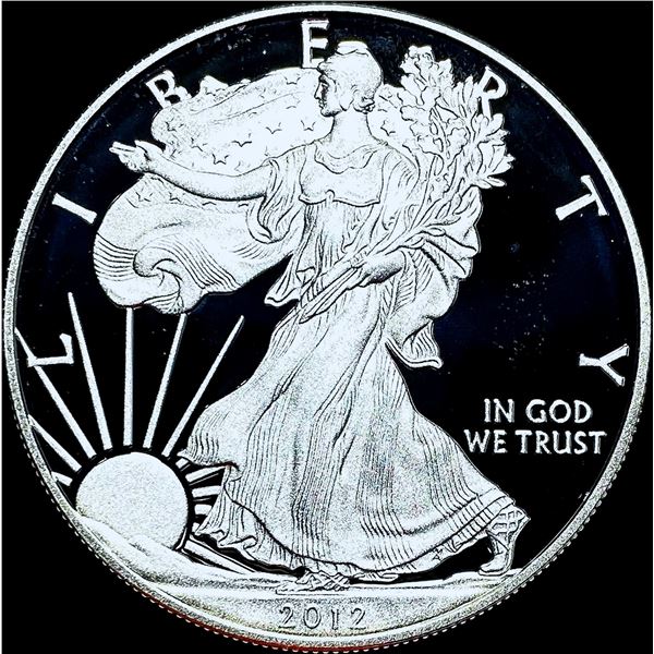 2012-S Proof 1oz Silver American Eagle GEM PROOF
